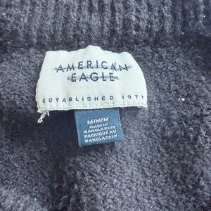 American Eagle Outfitters Gray Crewneck Sweater